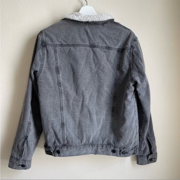 Fuzzy Jean Jacket - Picture 6 of 7